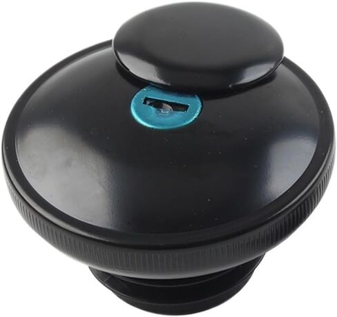 Black/Chrome Motorcycle Fuel Gas Cap Lock For Harley-Davidson Sportster 883 1986-2019(Black) in Saudi Arabia