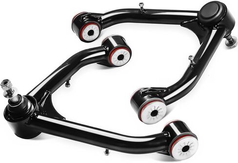 2-4" Front Upper Control Arms with Ball Joint, 2PCS Adaption 2-4" Lift Suspension Kit Adjustable Control Arm (Red, 2007-2016 Silverado 1500 Sierra 1500 Upgraded) in Saudi Arabia