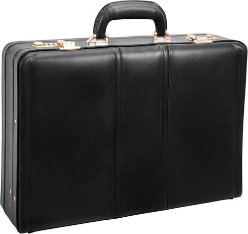 McKlein COUGHLIN, Leather 4.5" Expandable Laptop/Computer & Tablet Business Briefcase Attaché Bag, Men Women Laptop Briefcase, Laptop Compartment bag, Tablet Pocket bag, Business Bags, Travel Cases in Saudi Arabia