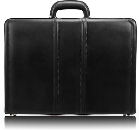 McKlein COUGHLIN, Leather 4.5" Expandable Laptop/Computer & Tablet Business Briefcase Attaché Bag, Men Women Laptop Briefcase, Laptop Compartment bag, Tablet Pocket bag, Business Bags, Travel Cases in Saudi Arabia