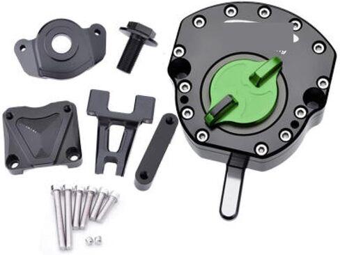 CNC Steering Damper Reversed Mount Bracket Compatible 300 2013-2015 250R 2008-2014(Red) in Saudi Arabia