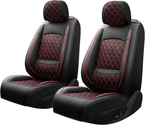 Car Seat Covers Compatible with GMC Terrain 2010-2025 2026 - Full Set 5 Seats Luxury Leather All-Weather Seat Cushions & Protectors, Waterproof & Breathable, Airbag Compatible (Black) in Saudi Arabia