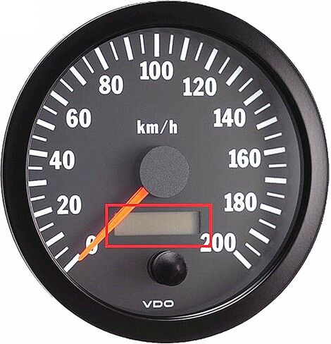 New LCD Display Replacement for VDO Gauge Tachometer Truck Tractor Penta Boat in Saudi Arabia