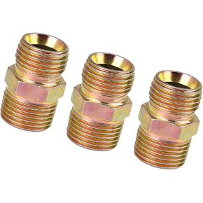 ACROPIX 3 قطعة M16 x 1.5 مللي متر إلى 3/8 "NPT ذكر مستقيم خرطوم الهواء المناسب موصل محول قطع غيار السيارات in Kuwait