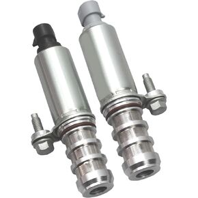 2PCS VVT Intake and Exhaust Camshaft Variable Timing Solenoid Valve Kit Compatible with Equinox Terrain Regal 2010-2017, 2.0L,2.2L,2.4L, Replaces OE# 12655421 12655420 in Saudi Arabia