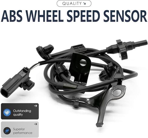 2PCS Front Left and Right Abs Wheel Speed Sensor Compatible with Toyota Yaris 8954252090 8954352090 ALS2601 ALS2602 Hatchback 11 12 13 14 15 16 17 18 2011 2012 2013 2014 2015 2016 2017 2018 in Saudi Arabia