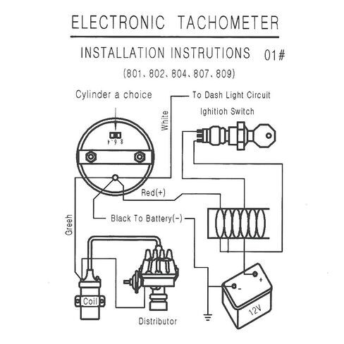 Tachometer, Chrome Bracket Car Tachometer Functional with Users Manual for Car in Saudi Arabia