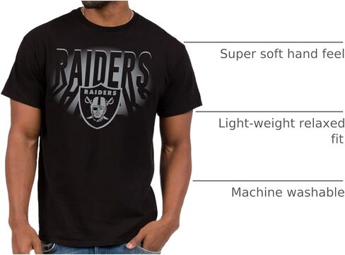 Junk Food Clothing x NFL - Team Spotlight - قميص مشجعين بأكمام قصيرة للرجال والنساء - ملابس NFL مرخصة رسميًا in Saudi Arabia