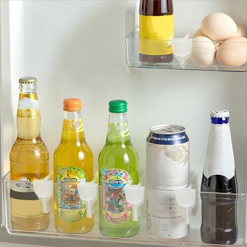 10 Pieces Refrigerator Divider Clip Binder Divider Partition Fridge Partition Door Dividers for Kitchen Organization in Saudi Arabia
