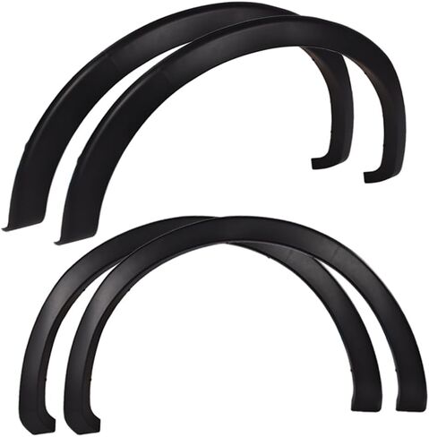 ALLGOOD 4 PCS Fender Flares, Compatible with Ford F150 2015-2017, Replacement Fender Flares, Black in Saudi Arabia