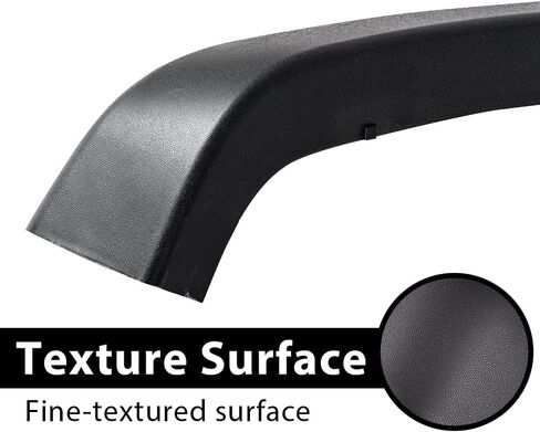 ALLGOOD 4 PCS Fender Flares, Compatible with Ford F150 2015-2017, Replacement Fender Flares, Black in Saudi Arabia