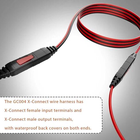 لكابل تمديد NOCO GC004 X-Connect 16AWG متوافق مع شواحن البطاريات الذكية NOCO Genius.10 قدم مع غطاء خلفي مقاوم للماء لكابل تمديد NOCO GC004 in Kuwait