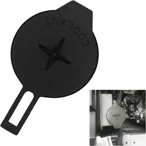 Engine Coolant Reservoir Tank Cap for Toyota, 1647123030 1306F5 Radiator Coolant Reservoir Expansion Water Tank Lid Cap Cover Replacement, Radiator Water Bottle Cover for Toyota Corolla 2014-2019 in Saudi Arabia