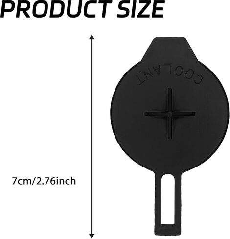 Engine Coolant Reservoir Tank Cap for Toyota, 1647123030 1306F5 Radiator Coolant Reservoir Expansion Water Tank Lid Cap Cover Replacement, Radiator Water Bottle Cover for Toyota Corolla 2014-2019 in Saudi Arabia