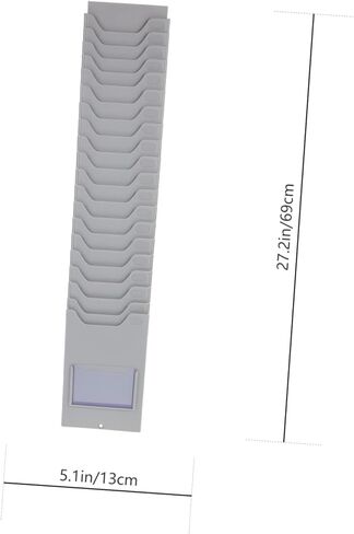 Warehouse Material Card Rack Card Holder Stands Timecard Holder Reusable Storage in Saudi Arabia