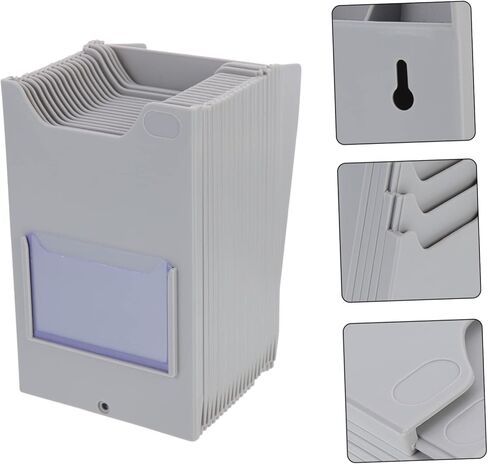 Warehouse Material Card Rack Card Holder Stands Timecard Holder Reusable Storage in Saudi Arabia