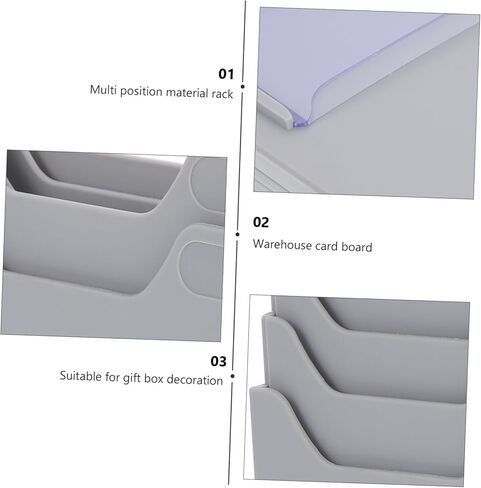 Warehouse Material Card Rack Card Holder Stands Timecard Holder Reusable Storage in Saudi Arabia