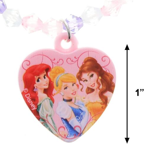 Disney Princess Necklace & Bracelet Set 2 Styles in Saudi Arabia