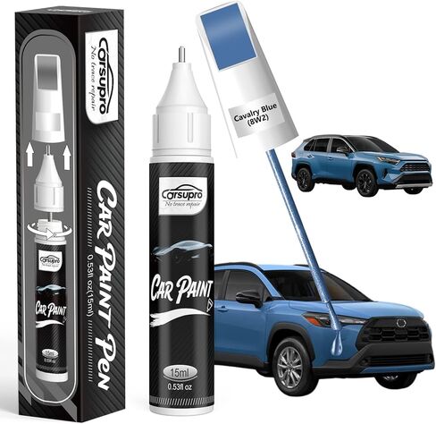 Predawn Grey Mica(1H1) for Toyota Touch Up Paint Pen, 2 in 1 Car Scratch Remover with Pen Tip and Brush, Precise Color Match for Car Paint Scratch Repair, Quickly and Easily Fix Chips and Nicks in Saudi Arabia
