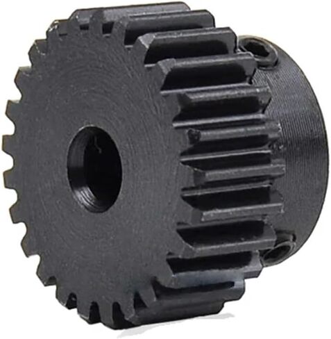 Spur Gear 1M 38 Teeth 45# Steel Blackened Boss Inner Hole 6/8/10/12/14/15mm 7-9Pcs(8PCS 1m38T,Hole 10) in Saudi Arabia