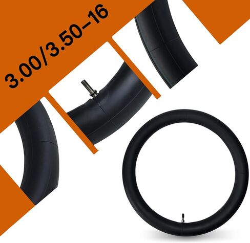 2-Pack 3.00/3.50-16 الأنبوب الداخلي 90/100-16 أنبوب الدراجة الترابية 3.50-16 3.00-16 أنبوب بديل in Kuwait