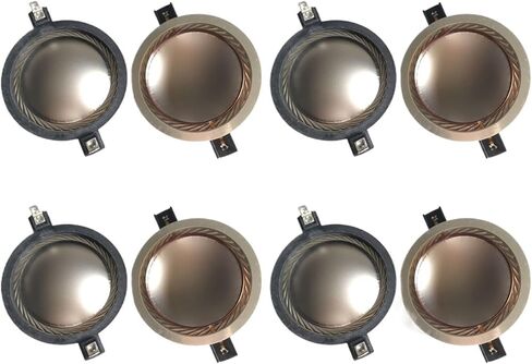 8PCS Replacement Diaphragm for DE600 DE610 8Ohm Driver Horn(Pure Aluminum Flat) in Saudi Arabia