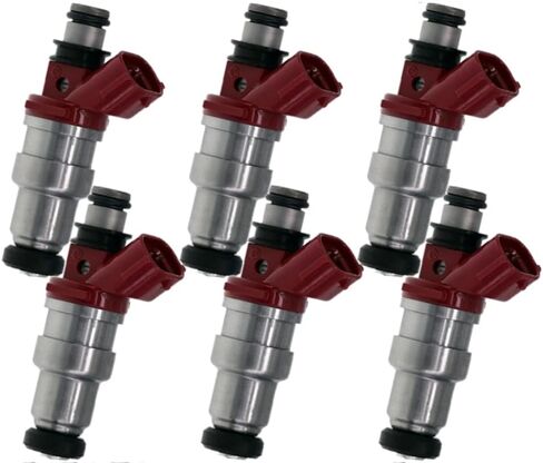 6PCS OEM 23250-62020 Fuel Injector For 1988-1991 Toyota Camry 90-91 Lexus ES250 2.5 V6 in Saudi Arabia