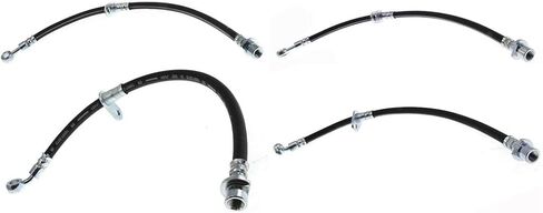 4pcs Front Rear Brake Hose for Acura TL 3.2L 1999 2000 2001 2002 2003, for Acura CL 3.2L 2001 2002 2003 Front Rear Left Right Brake Hydraulic Hose in Kuwait