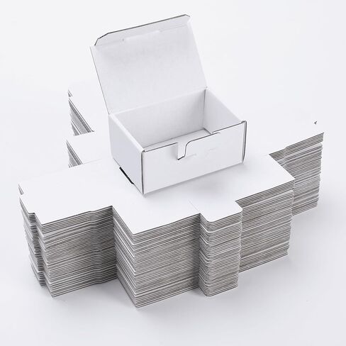 Small Shipping Boxes 3.5x2.2x1.6 Inches, 10-Pack Brown Corrugated Cardboard Boxes for Mailing, Storing, Gift Packaging in Saudi Arabia