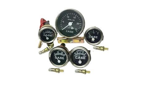 Gauges Set fits Case Tractor Temperature Tachometer Oil Pressure Ammeter Fuel Gauge Set in Saudi Arabia