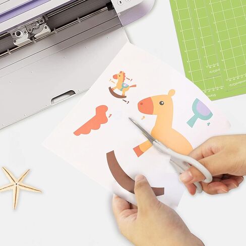 Corey-z Craft Vinyl Weeding Tools Set,Precision Vinyl Tools Kit for Crafting, Weeder/Scraper/Spatula/Tweezers/Scoring Stylus/Scissor for Cricut/Silhouette/Siser HTV/Oracal Vinyl,7pcs Gary in Kuwait