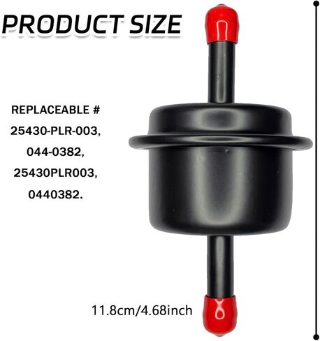 AFT Automatic Transmission Filter Compatible with Honda CVT Accord Civic CR-V CRZ Acura MDX RSX TL TSX, Automatic Transmission Fluid Filter Replaces# 25430-PLR-003, 044-0382, 25430PLR003, 0440382 in Saudi Arabia