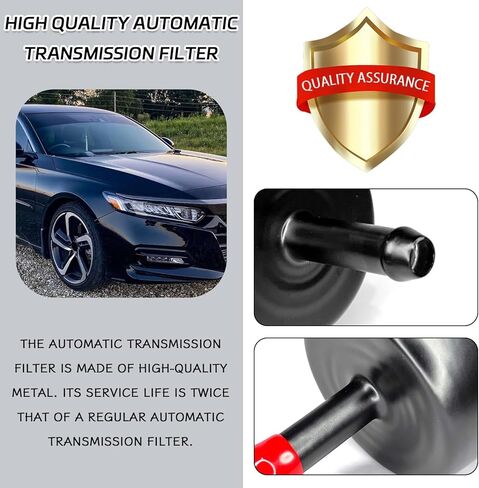 AFT Automatic Transmission Filter Compatible with Honda CVT Accord Civic CR-V CRZ Acura MDX RSX TL TSX, Automatic Transmission Fluid Filter Replaces# 25430-PLR-003, 044-0382, 25430PLR003, 0440382 in Saudi Arabia