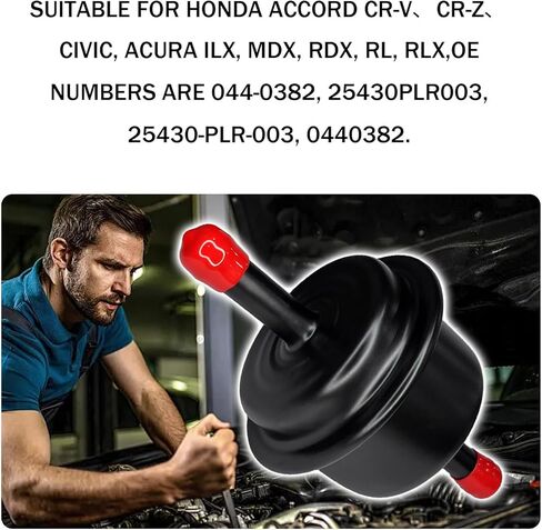 AFT Automatic Transmission Filter Compatible with Honda CVT Accord Civic CR-V CRZ Acura MDX RSX TL TSX, Automatic Transmission Fluid Filter Replaces# 25430-PLR-003, 044-0382, 25430PLR003, 0440382 in Saudi Arabia