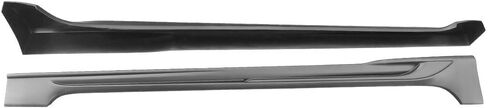 IKON MOTORSPORTS, Side Skirts Compatible With 2020-2025 Toyota Corolla Sedan (Not Fit Hatchback), Side Skirt Extension Rocker Panel Matte Black 2PC PP Polypropylene in Saudi Arabia