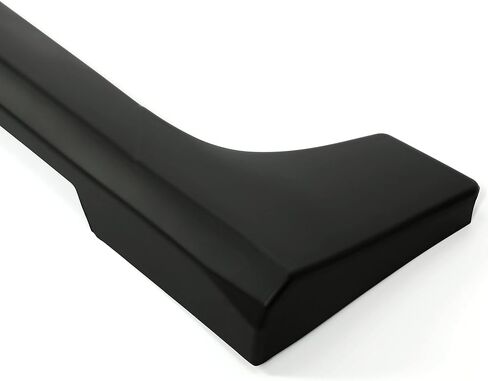 تنانير جانبية HECASA متوافقة مع 2014-2019 Toyota Corolla 4-Door Rocker Black Panel Body Kit فواصل جانبية من بلاستيك ABS غير مطلي in Saudi Arabia