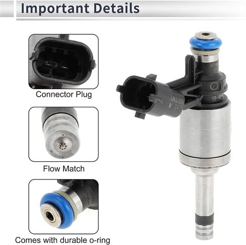 4 Pcs No.12589444 Fuel Injector for Chevrolet Cobalt SS 2.0 08-09 for Pontiac Solstice GXP 2.0 2007-2009 for Chevrolet HHR SS 2.0 2008-2009 in Saudi Arabia