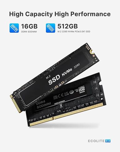 Mini Gaming PC P1, AMD Ryzen 7 5700U (8C/16T, up to 4.3Ghz) 32GB DDR4 1TB SSD Mini Computers, Dual Channel, 4K@60Hz Triple Display Mini Desktop Computers 2500mbps LAN/WiFi 6E/Bluetooth 5.2 in Kuwait