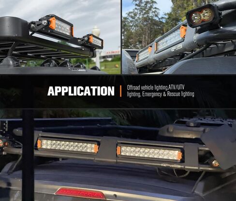 LIGHTFOX 20 Inch LED Light Bar 108W 9,001 LM Dual Row Off Road Driving Light with DT Plug,Spot Flood Combo LED Work Lights Bar for Truck Pickup UTV ATV Tractor SUV 4WD Boat 4X4 Jeep Roof IP68 in Saudi Arabia