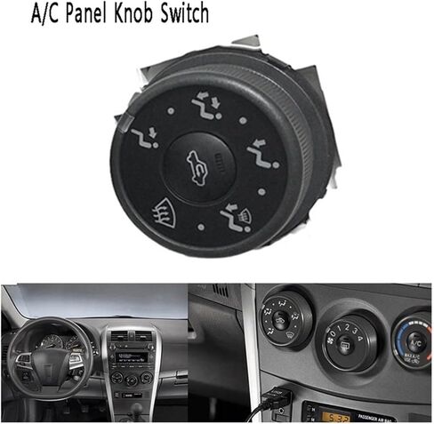 Car Air Conditioning A/C Heating Panel Wind Direction Knob for Toyota Corolla 2007-2013 Control Temperature Switch in Saudi Arabia
