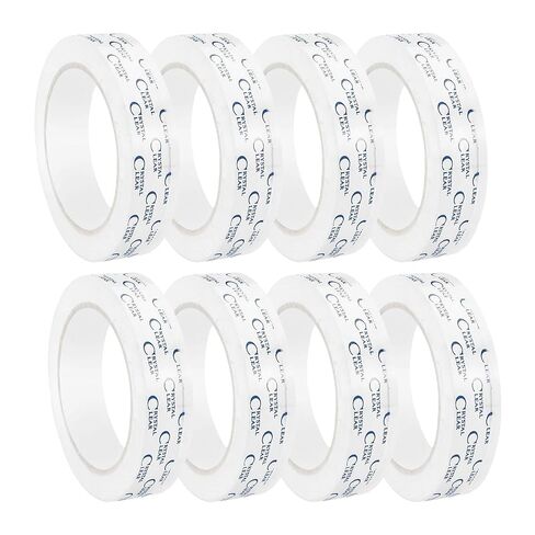 ULINE Crystal Clear Tape - 3/4" x 2,592" (72 yds), 3" Core (Pack of 8) in Saudi Arabia