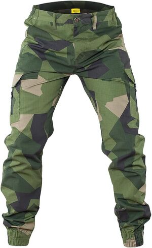 سراويل البضائع التكتيكية للرجال، ملابس العمل المموهة في الهواء الطلق مع جيوب in Kuwait