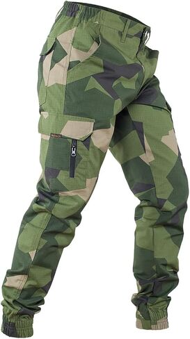 سراويل البضائع التكتيكية للرجال، ملابس العمل المموهة في الهواء الطلق مع جيوب in Kuwait