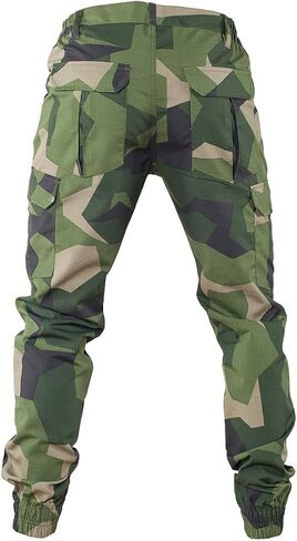 سراويل البضائع التكتيكية للرجال، ملابس العمل المموهة في الهواء الطلق مع جيوب in Kuwait