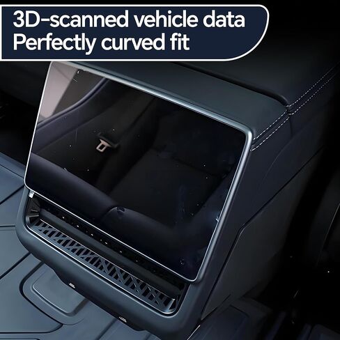 Rayjee متوافق مع غطاء حماية فتحة التهوية لـ 2025-2026 Tesla Model Y Juniper-Under-Anti-Blockage، سهل التركيب (أغطية سفلية للمقعد الأمامي * 2 + فتحات تهوية مركزية خلفية * 1) in Kuwait