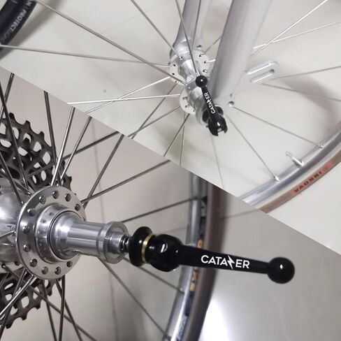 Ultralight Titanium Bicycle QR Skewer 48g Ti-Axis Quick Release MTB Road Bike Bicycle Quick Release Set in Saudi Arabia