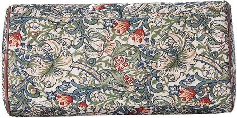 حقيبة دفل من نسيج Signare حقائب ليلية لعطلة نهاية الأسبوع للنساء مع تصميم William Morris Golden Lily (TRAV-GLILY) in Saudi Arabia