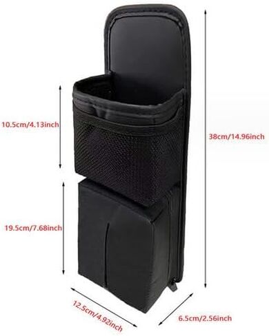 Black Car for SEAT Side Back Storage Organizer Multifunctional Hanging Bag Holder in Saudi Arabia