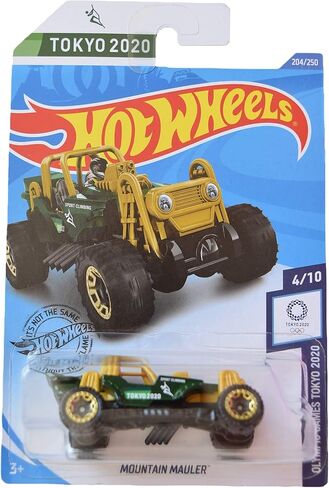 Hot Wheels Tokyo 2020 Mountain Mauler 204/250, Green in Saudi Arabia