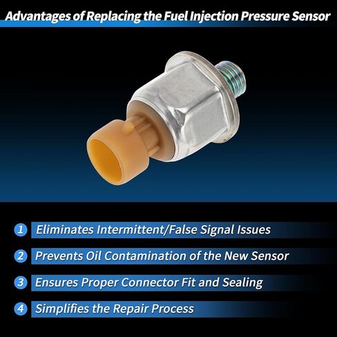 No.4C3Z9F838A Fuel Injection Pressure Sensor with Pigtail Kit for Ford E-350 Super Duty 5.4L 6.0L 6.8L 04-10 for Ford F-250 F-350 Super Duty 6.0L 03-07 in Saudi Arabia